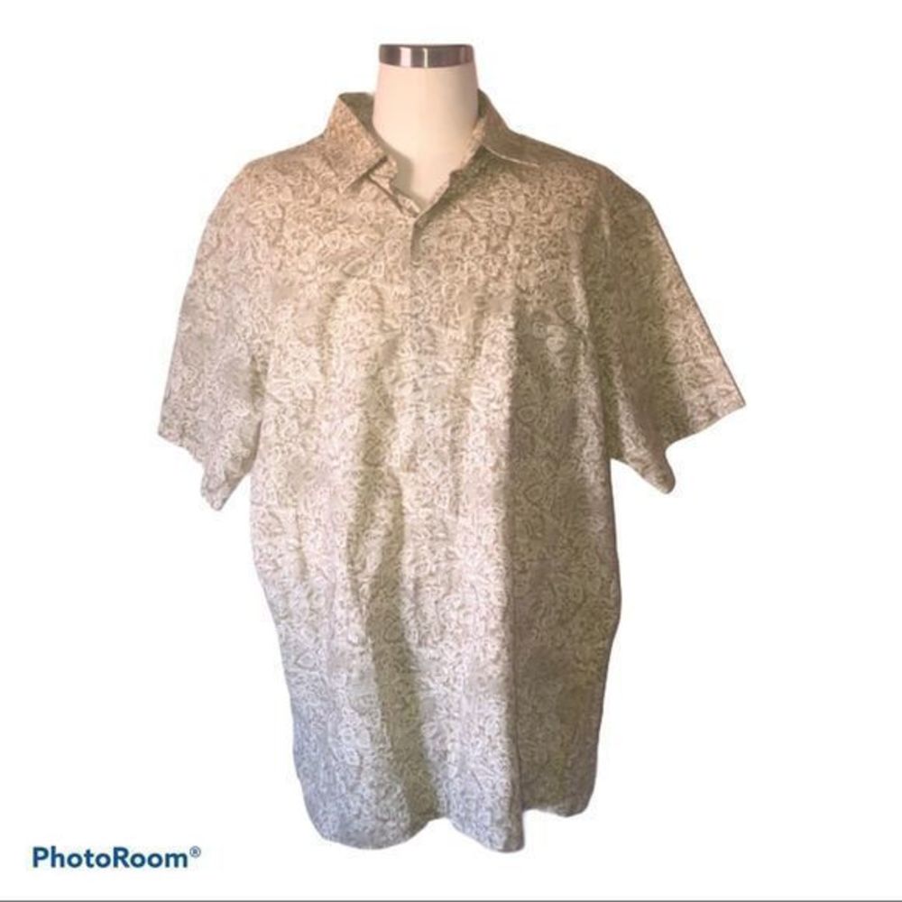 5/$30 🎈 Club room men’s XXL floral button down‎shirt